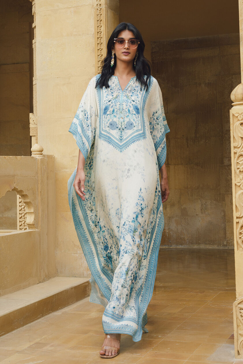 Amali Kaftan - White, White, image 1